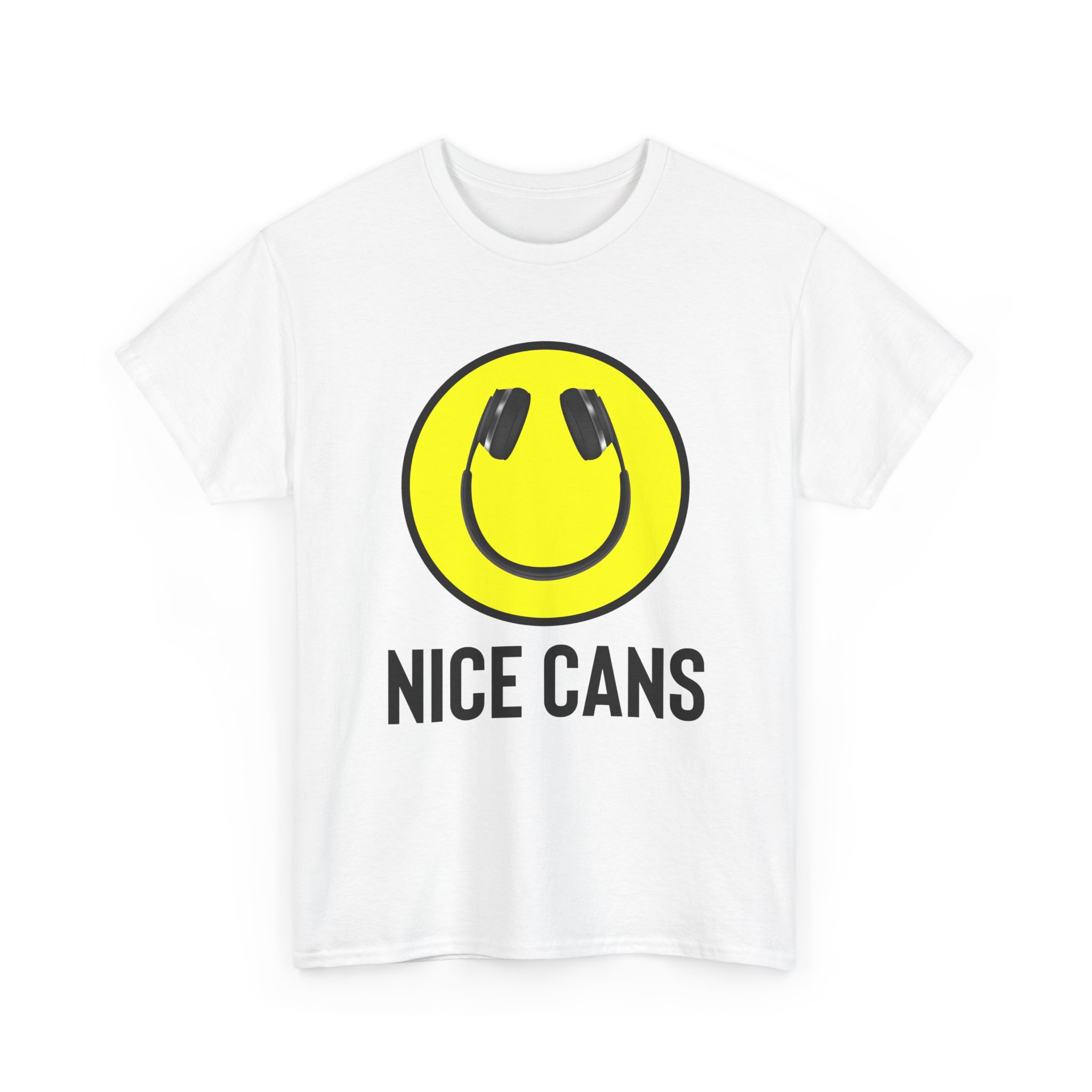 Funny Music Lover Tee - "Nice Cans" Unisex Heavy Cotton Shirt - Image 7