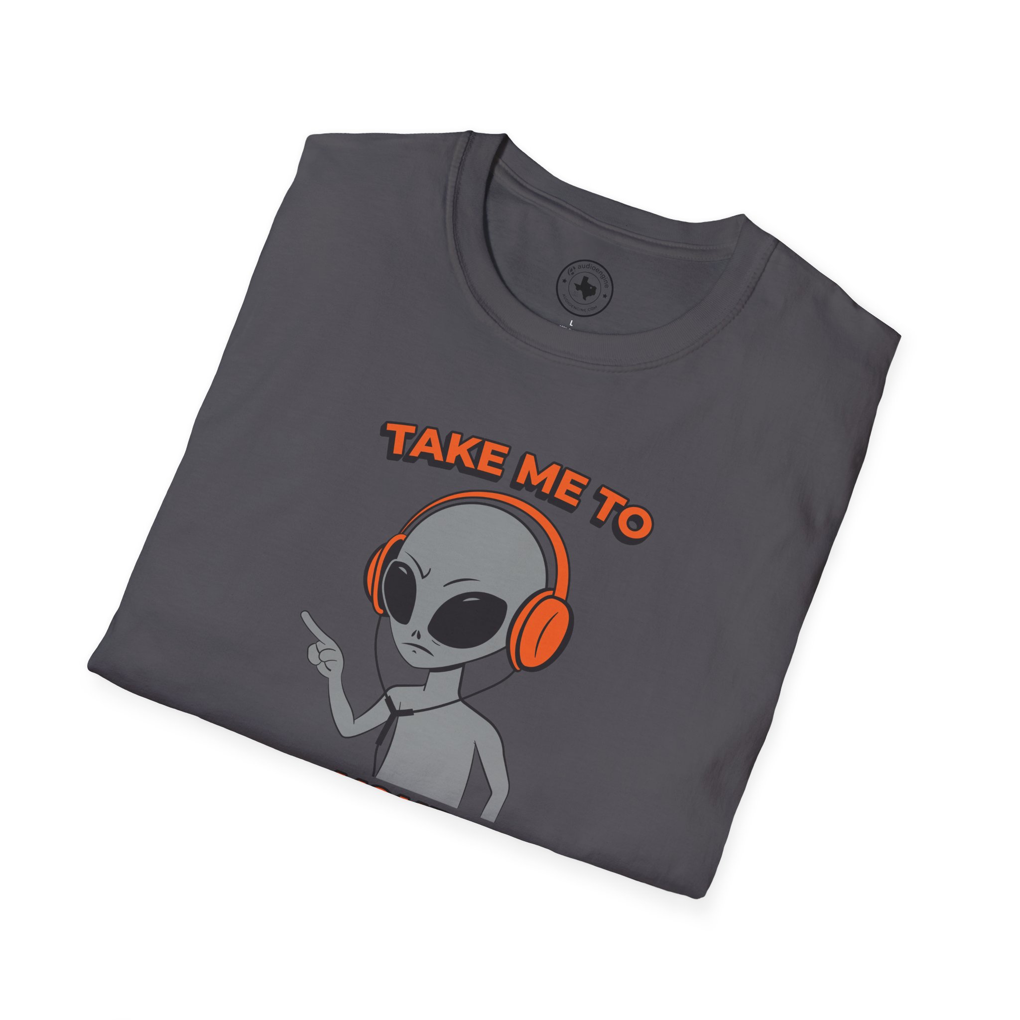 Alien DJ T-Shirt — "Take Me To Your Tweeter" Graphic Tee - Image 64