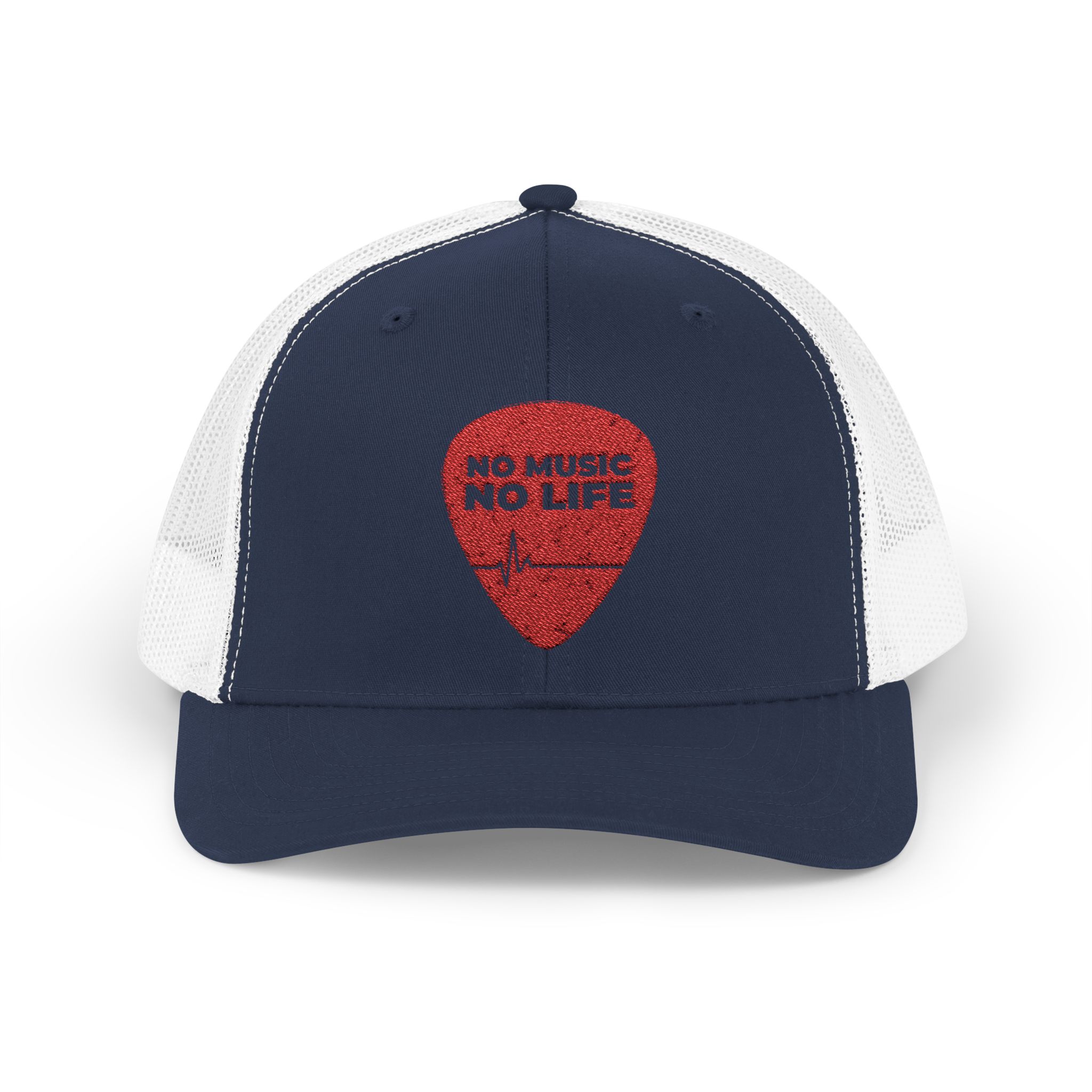No Music No Life Snapback Trucker Cap - Image 2