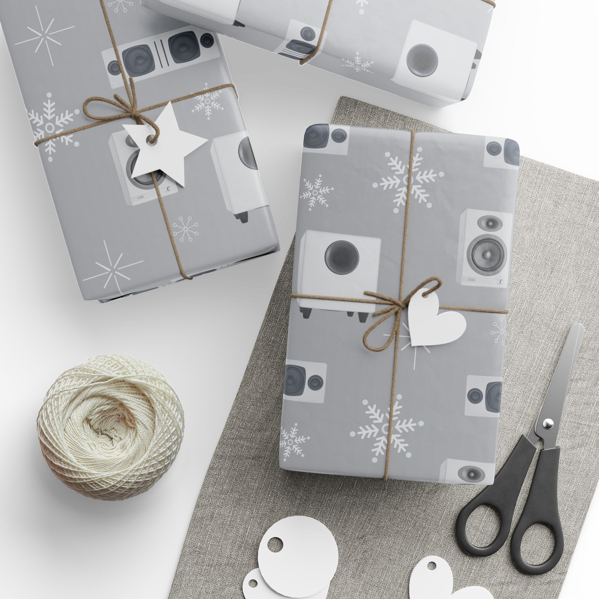 Holiday Wrapping Papers - Silver - Image 3