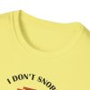 Basslines T-Shirt — “I Don't Snore, I Dream About Basslines” Music Lover Tee - Thumbnail Image 63