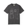 Blueprint Camera Unisex T-Shirt, Casual Wear, Artist Gift, Photography Tee, Unique Apparel, Comfortable Style - Thumbnail Image 29