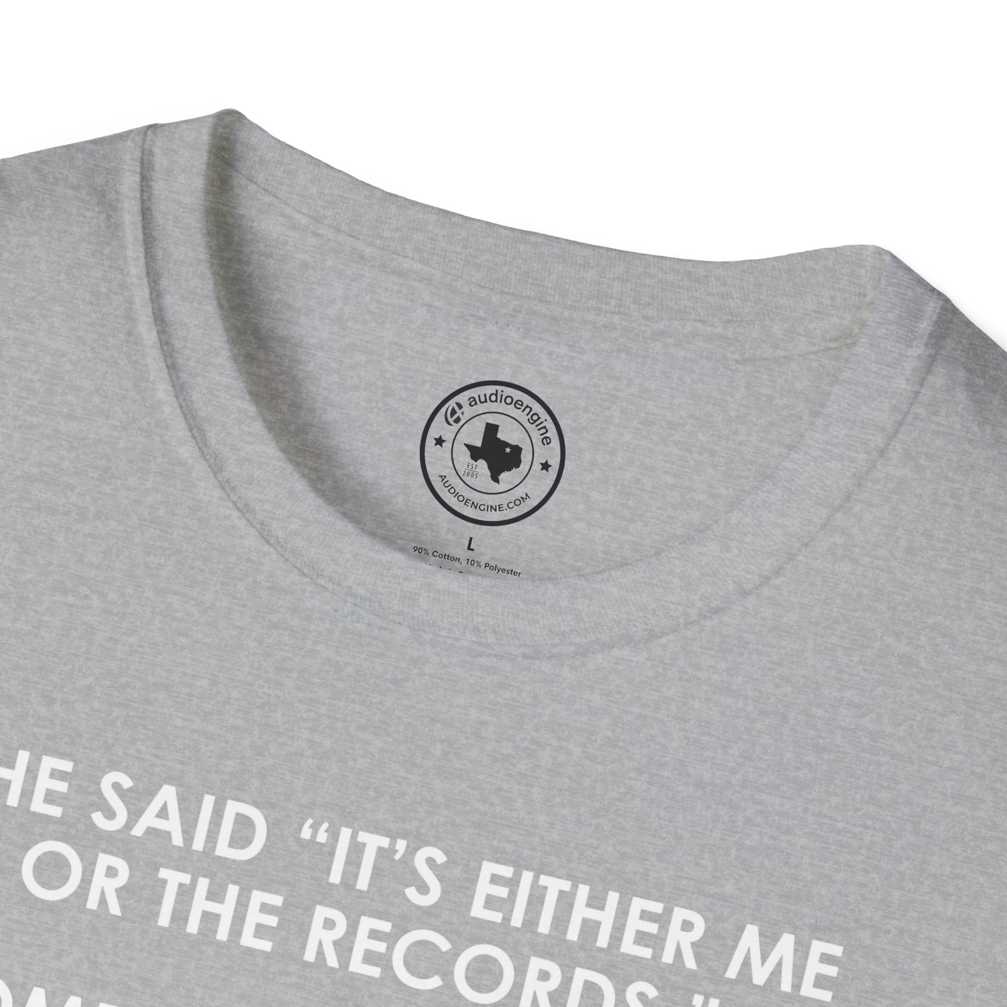 T-Shirt — “She Said ‘It’s Either Me or the Records.’ Sometimes I Miss Her.” Funny Music Lover Tee - Image 15
