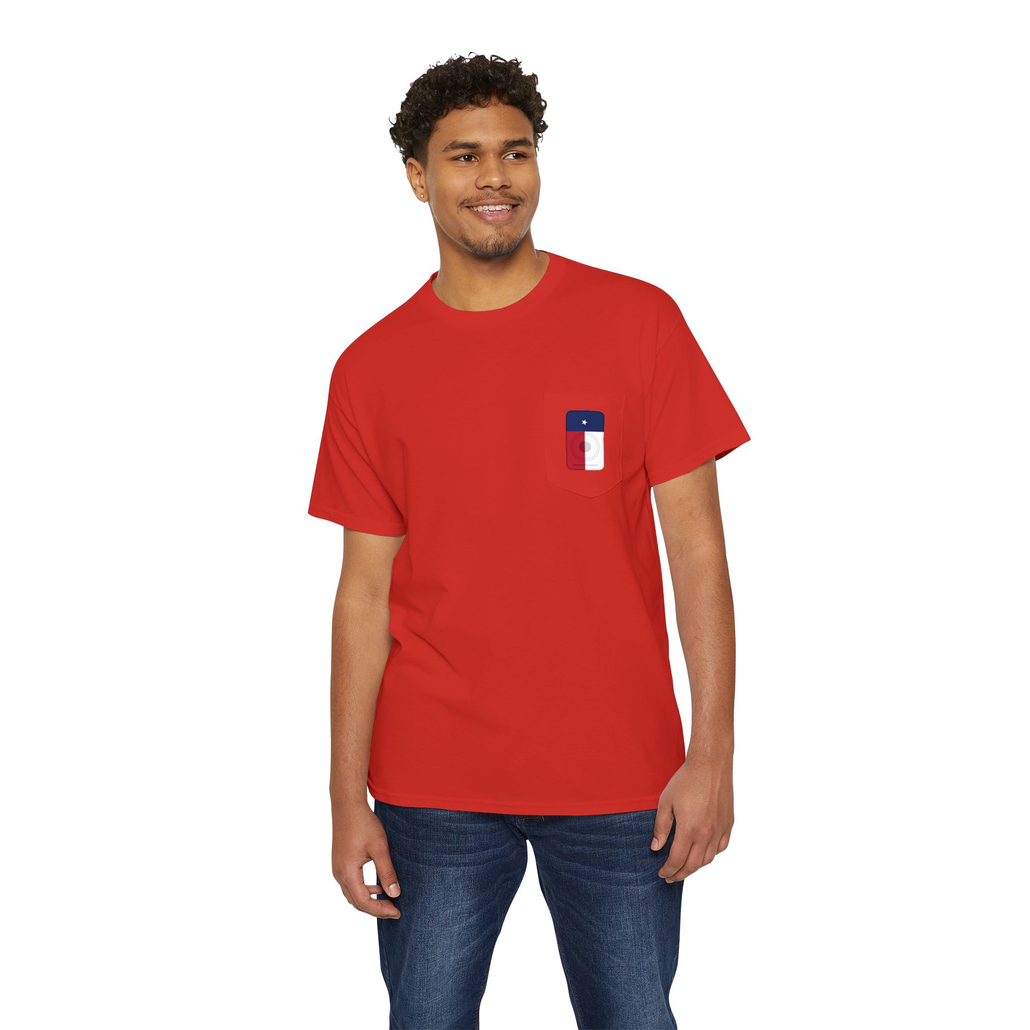 Texas Flag Pocket Tee for Casual Days - Image 31