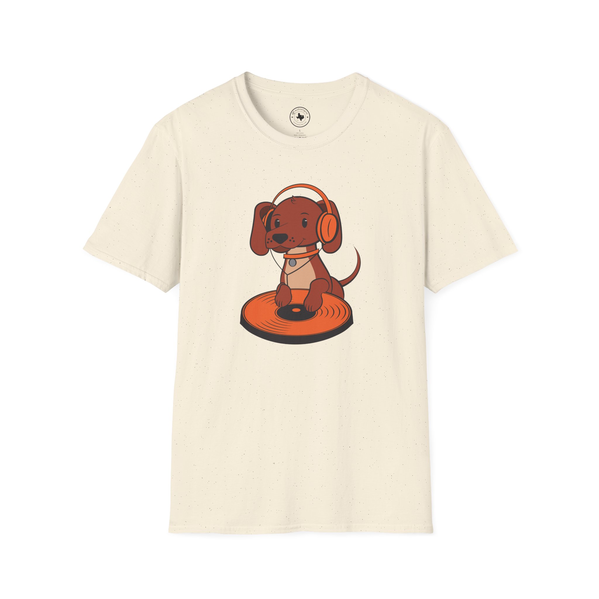 DJ Dachshund Tee — Cute Dog with Headphones Graphic T-Shirt - Image 51