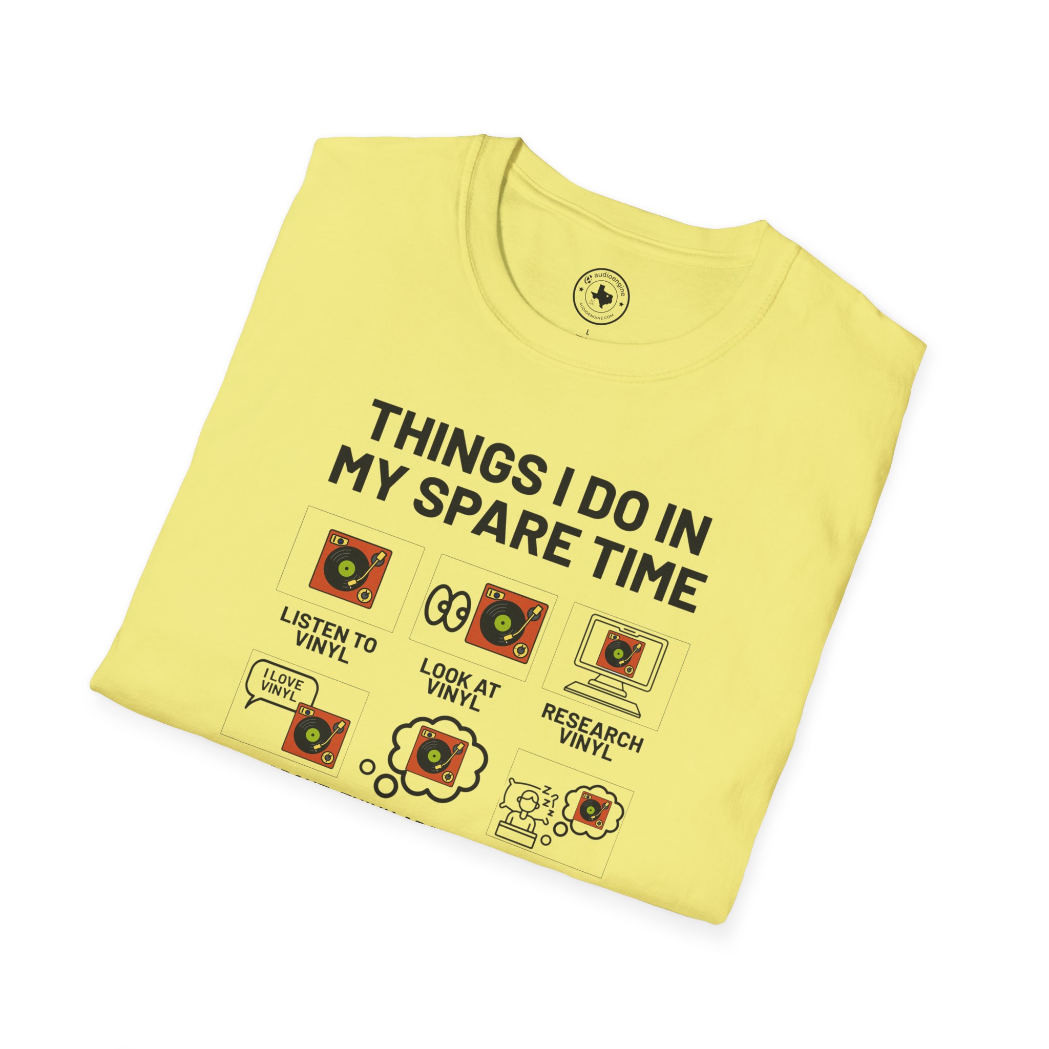 Things I Do In My Spare Time T-Shirt — Funny Hobbies Graphic Tee - Image 59