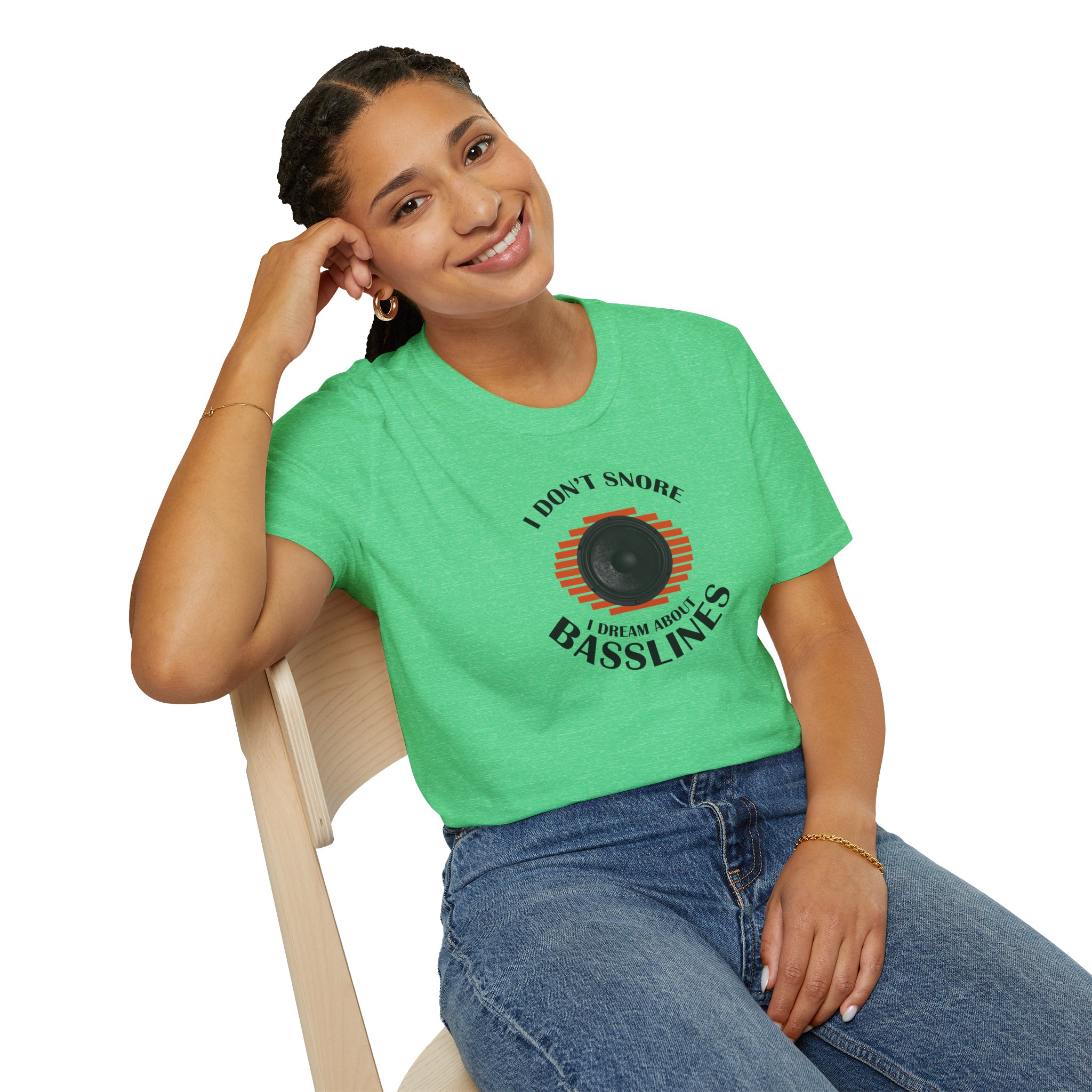 Basslines T-Shirt — “I Don't Snore, I Dream About Basslines” Music Lover Tee - Image 78