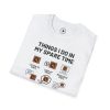Things I Do In My Spare Time T-Shirt — Funny Hobbies Graphic Tee - Thumbnail Image 15