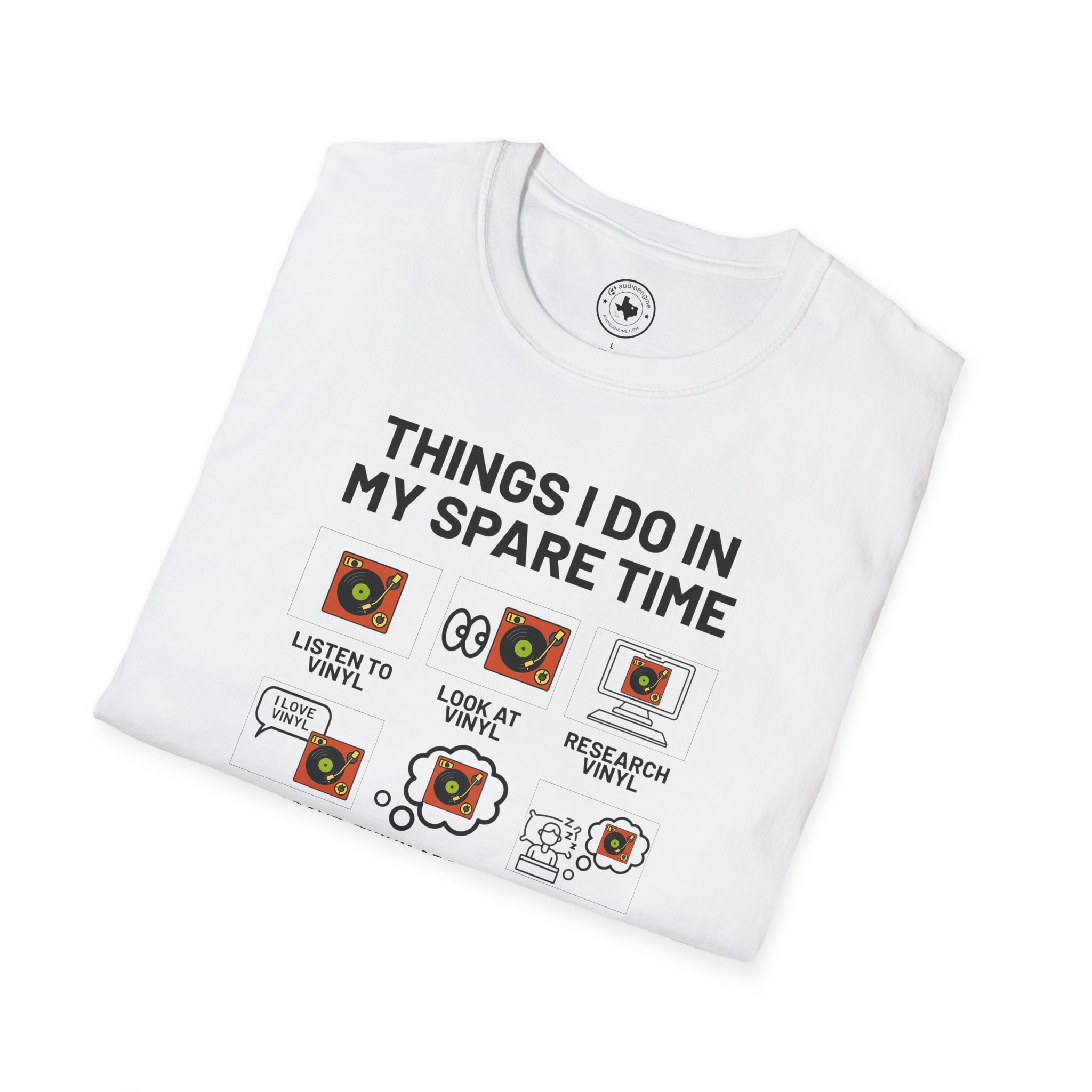 Things I Do In My Spare Time T-Shirt — Funny Hobbies Graphic Tee - Image 15