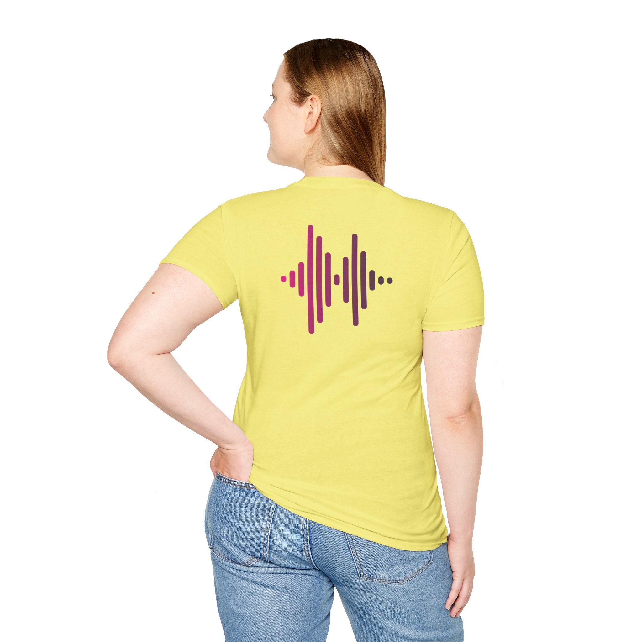 Soundwave Graphic T-Shirt — Modern Audio Waveback Tee - Image 53