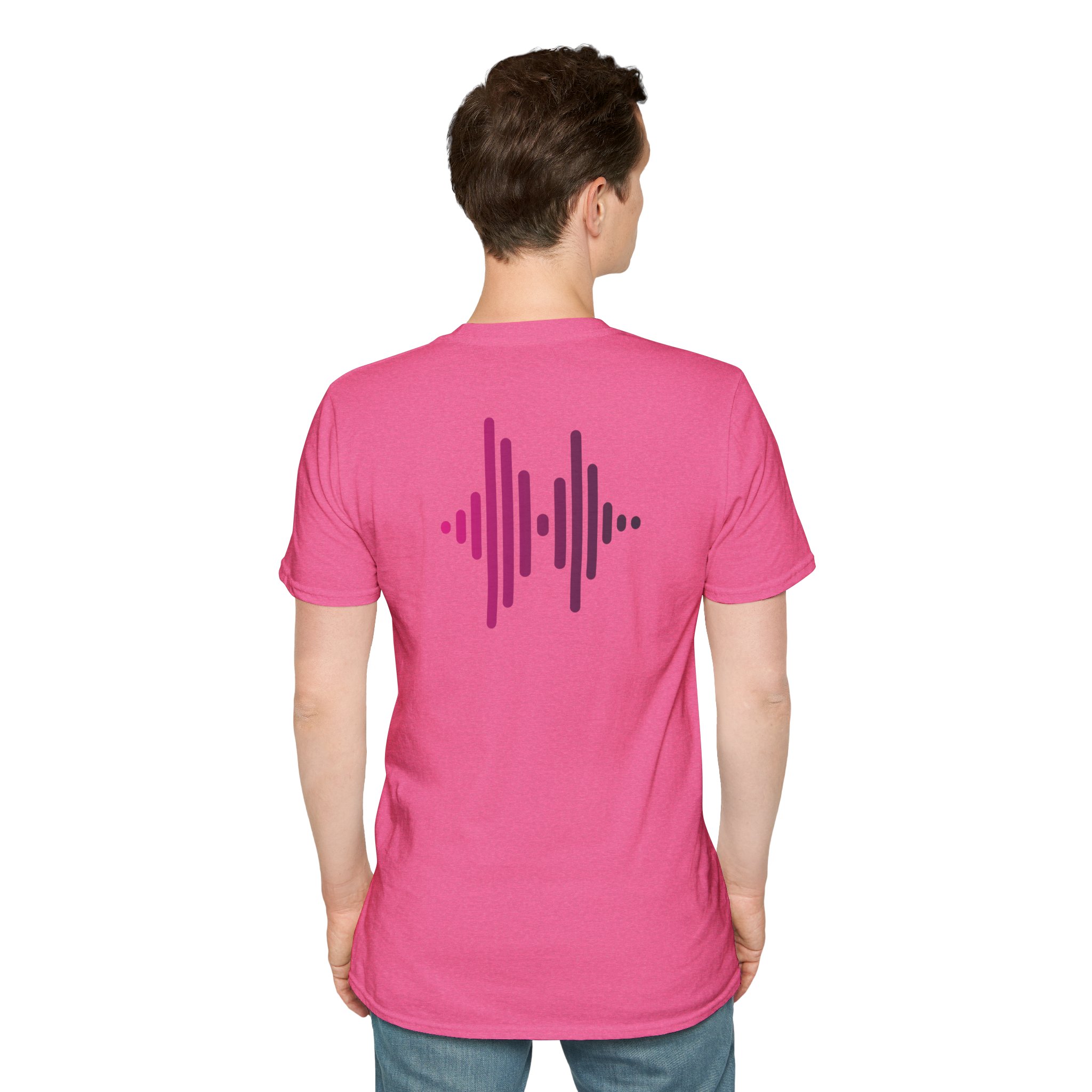 Soundwave Graphic T-Shirt — Modern Audio Waveback Tee - Image 84