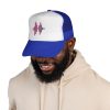 Soundwave Trucker Cap — Pink Gradient Audio Logo Mesh Hat - Thumbnail Image 20