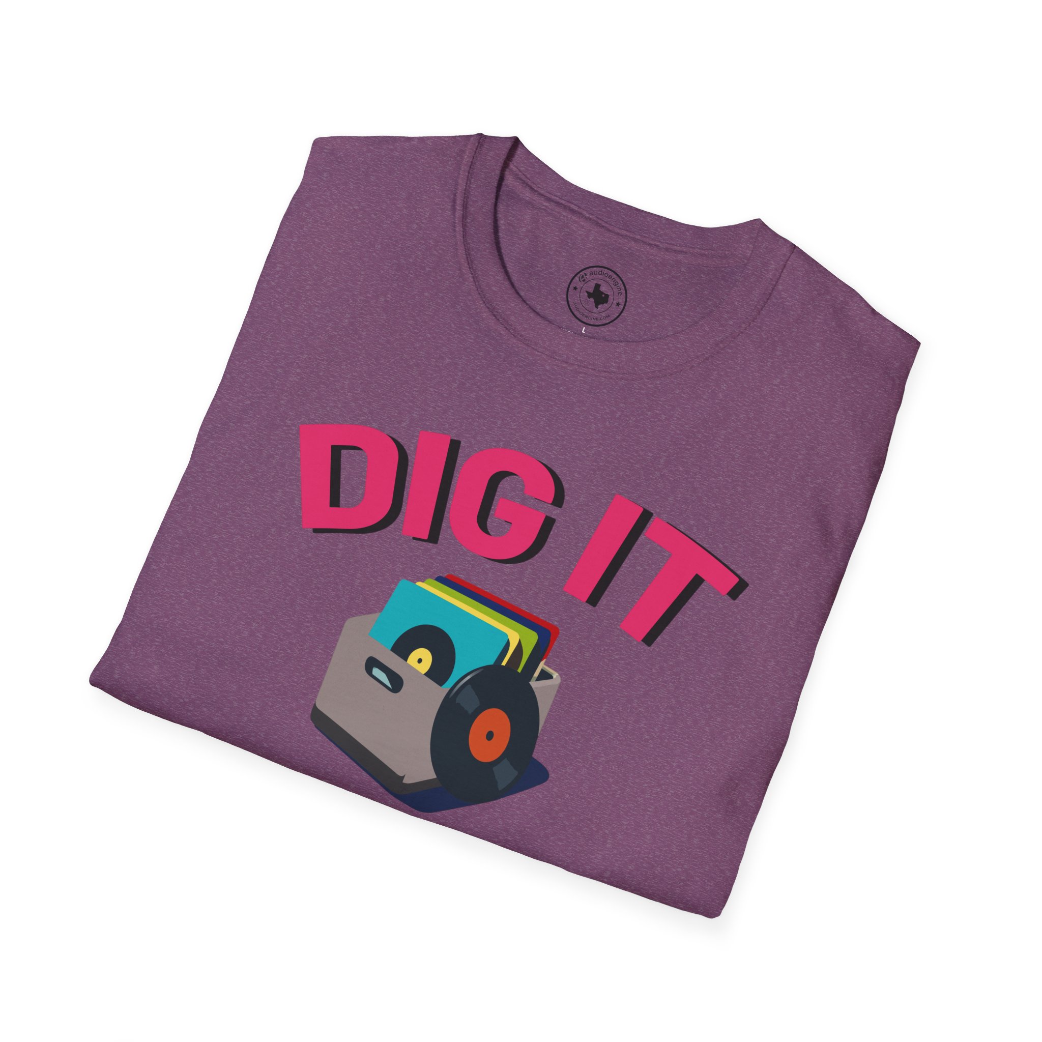 Dig It T-Shirt — Retro Excavator Graphic Tee - Image 5