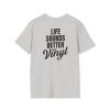 Vinyl Lover Unisex Softstyle T-Shirt - Life Sounds Better on Vinyl - Thumbnail Image 16