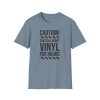 Vinyl Lover T-Shirt — "Caution! Can Talk About Vinyl For Hours" Music Tee - Thumbnail Image 85