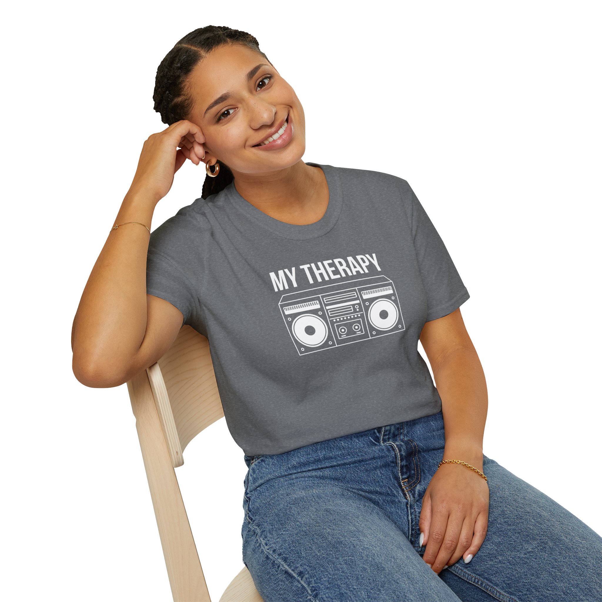 Classic White T-Shirt — Plain Crew Tee - Image 47
