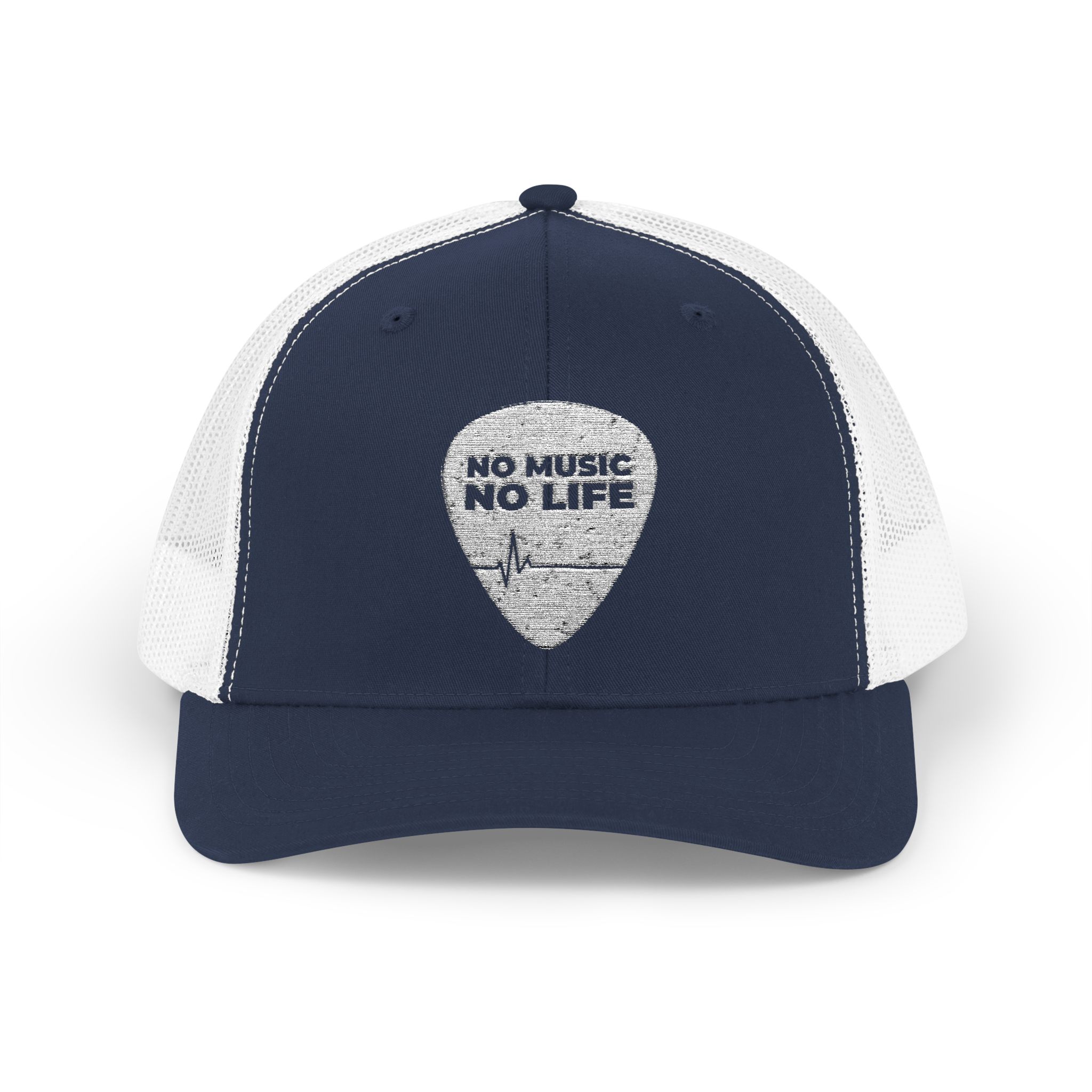 No Music No Life Snapback Trucker Cap for Music Lovers - Image 1