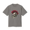 Faded Skull Music Tee - Unisex Retro Graphic T-Shirt - Thumbnail Image 9