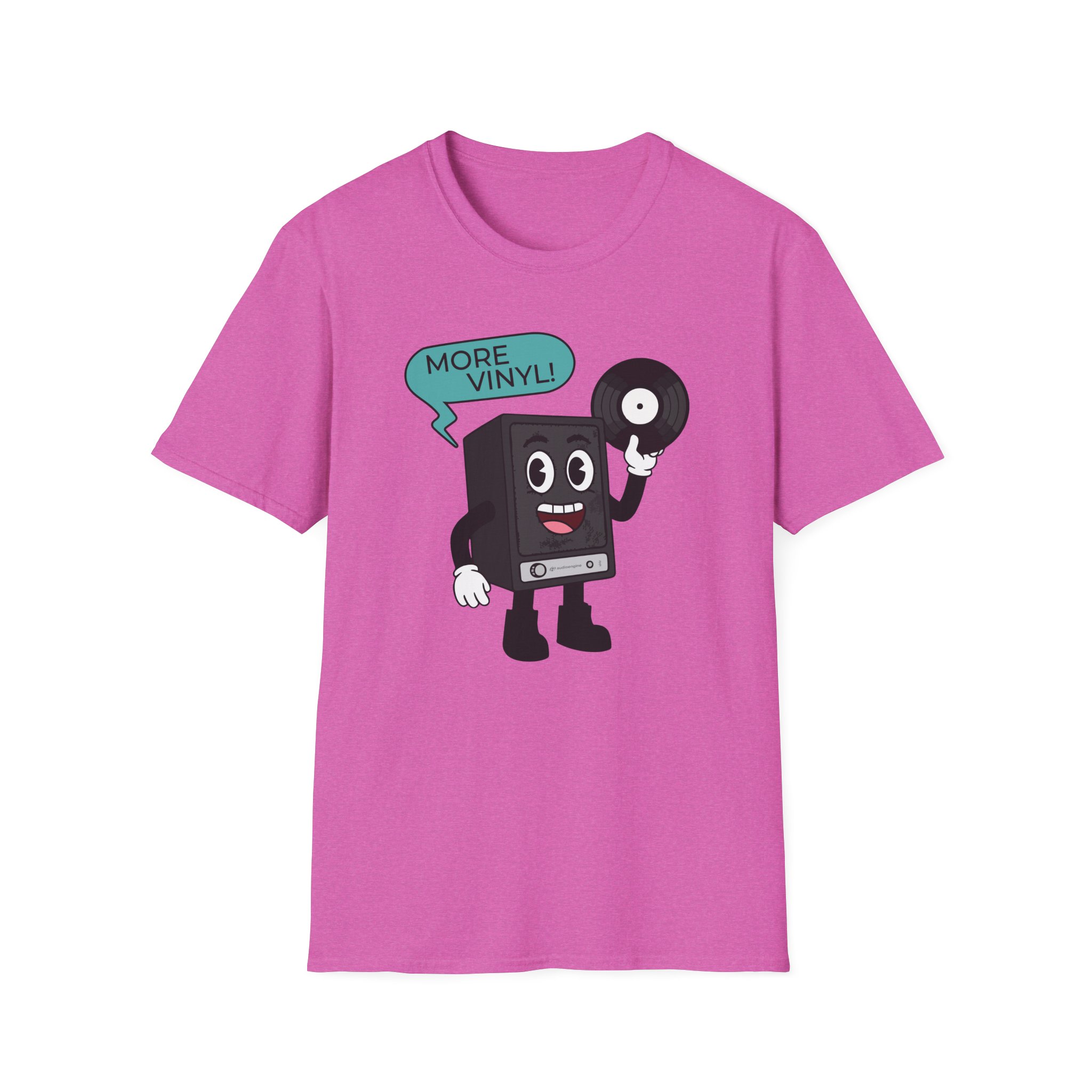 Vinyl Music Lover T-Shirt - More Vinyl Design - Image 49