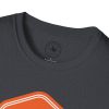 Orange Bass Guitar Badge T-Shirt — Retro Musician Tee for Bass Players - Thumbnail Image 84