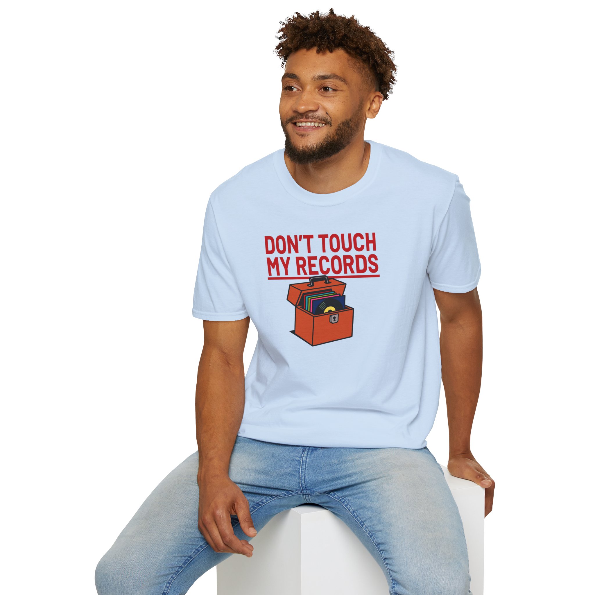 Don't Touch My Records T-Shirt — Retro Vinyl Collector Shirt - Image 80