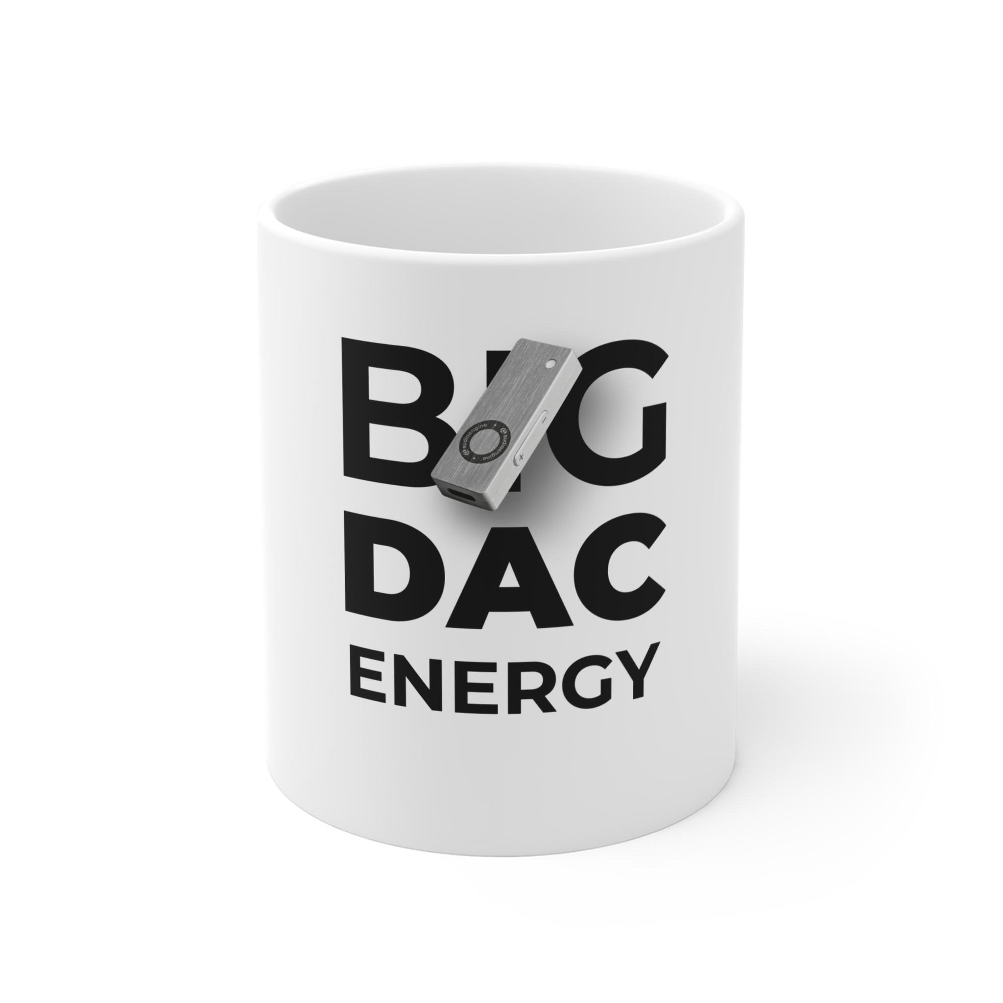 Big DAC Energy Mug | Funny Coffee Cup for Tech Lovers, Gift for Engineers, Motivational Mug, Office Desk Delight, Geeky Gift - Image 1