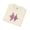 Audio Waveform Graphic Tee — Gradient Soundwave T-Shirt - Thumbnail Image 52