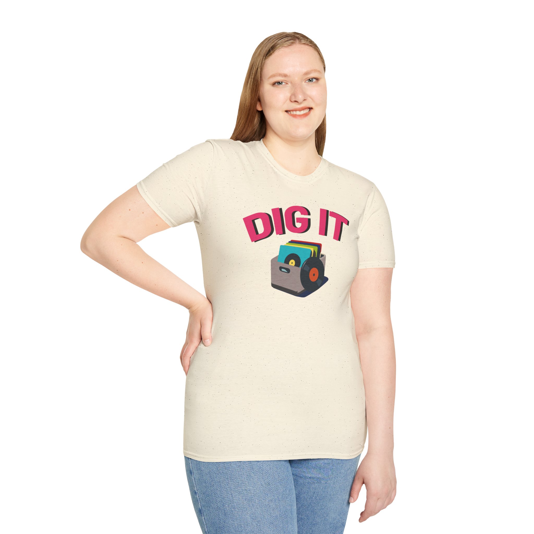 Dig It T-Shirt — Retro Excavator Graphic Tee - Image 50