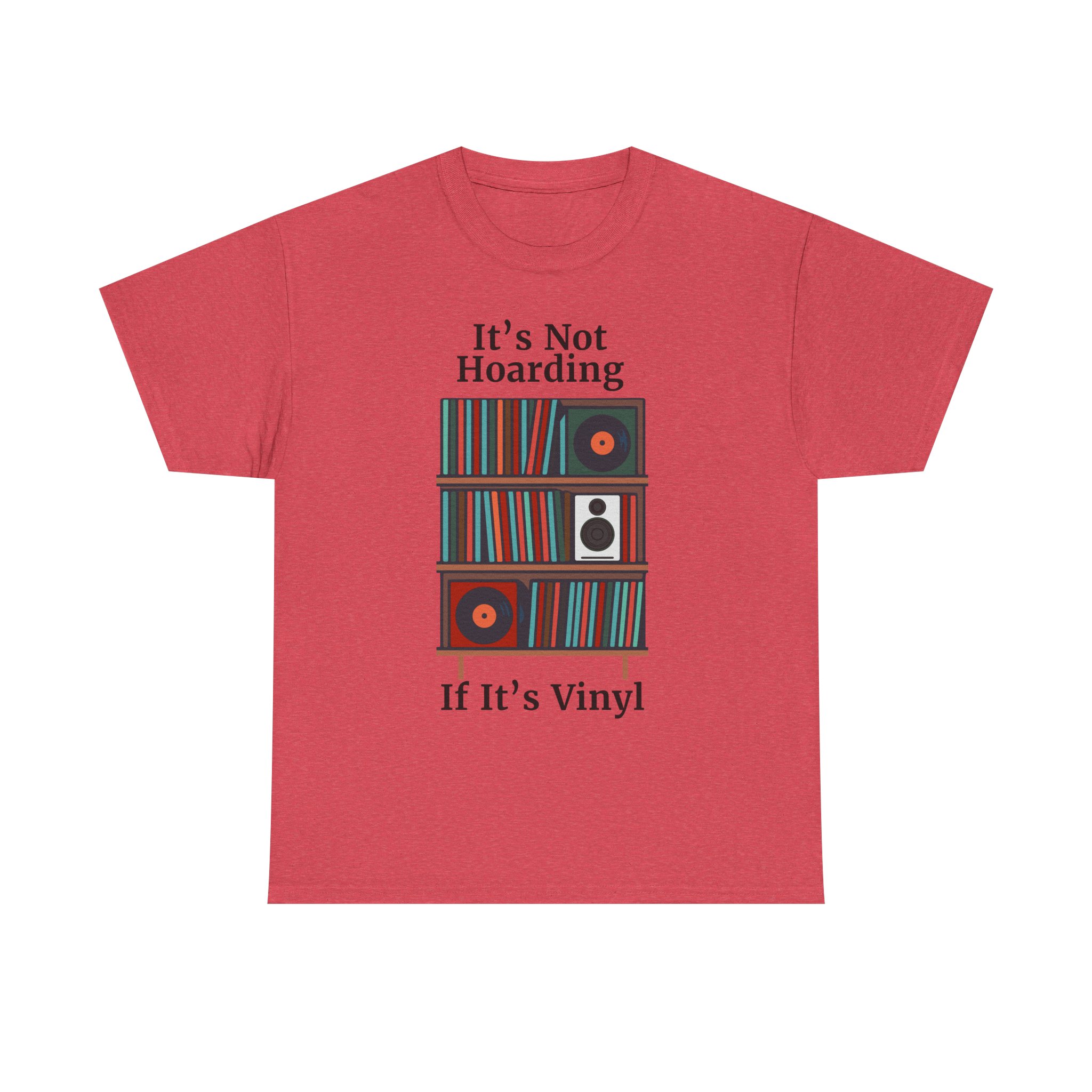 Vinyl Lover's Tee, Music Enthusiast Shirt, Record Collector Gift, Unique Vinyl Print T-Shirt, It's Not Hoarding If It's Vinyl - Image 41