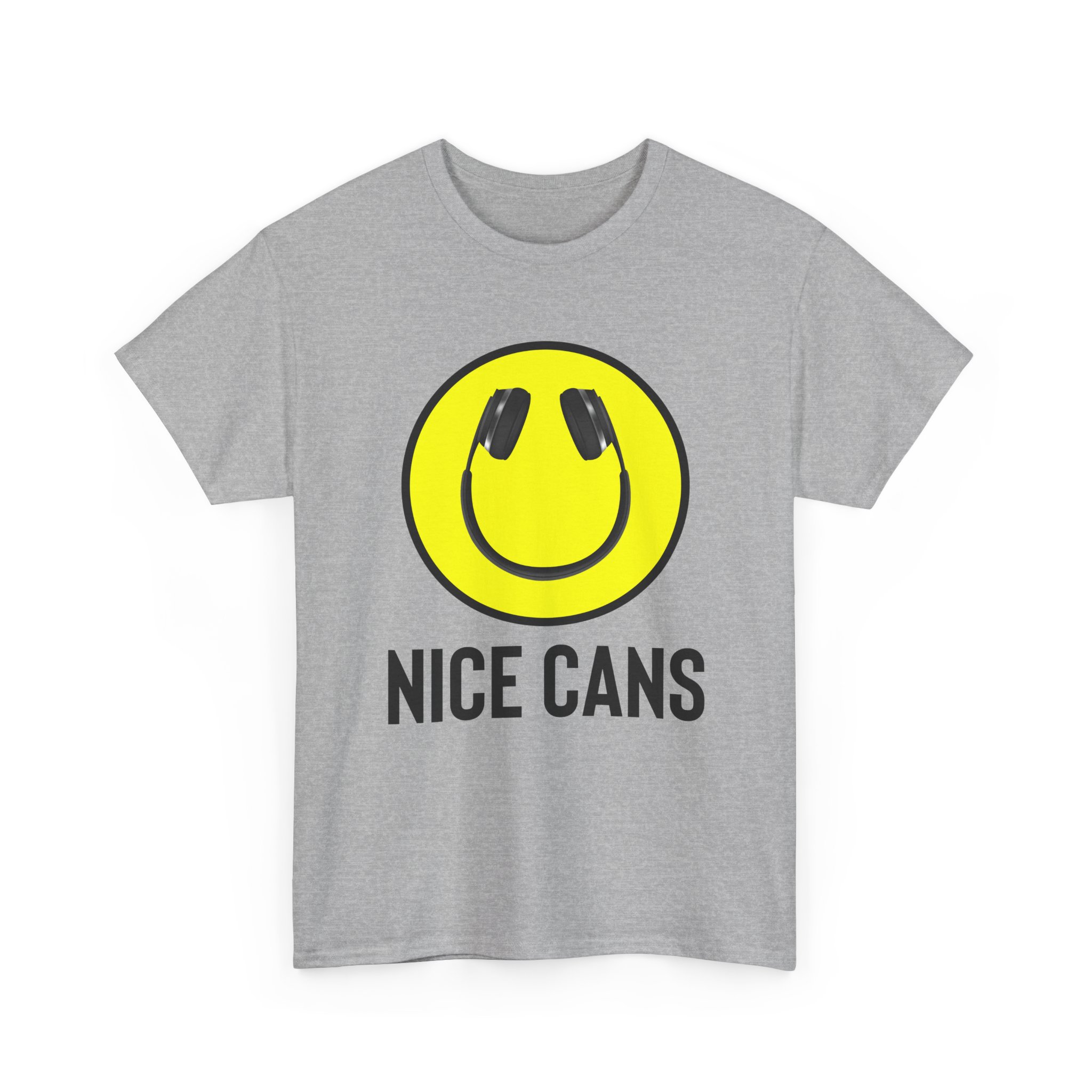 Funny Music Lover Tee - "Nice Cans" Unisex Heavy Cotton Shirt - Image 11