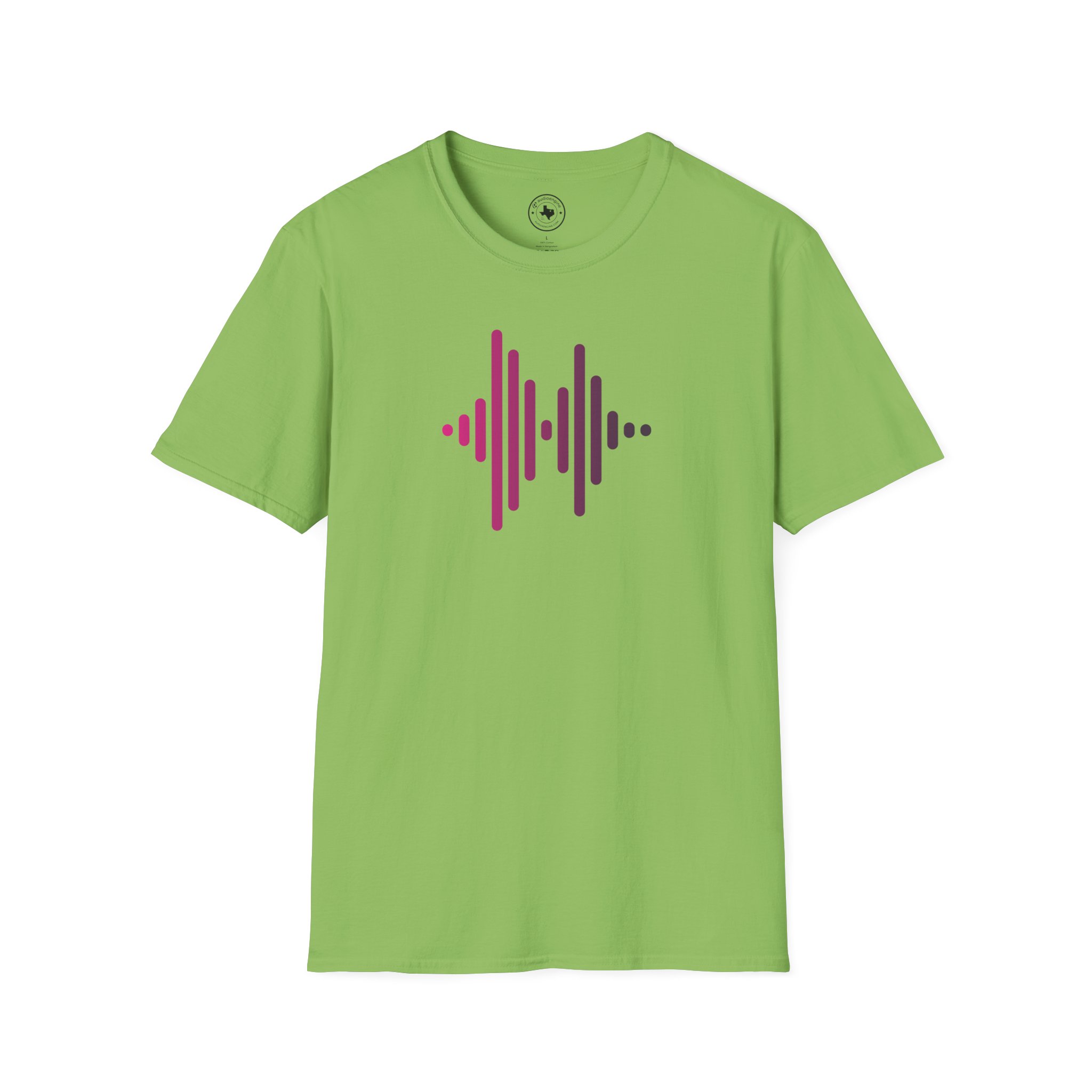 Audio Waveform Graphic Tee — Gradient Soundwave T-Shirt - Image 81