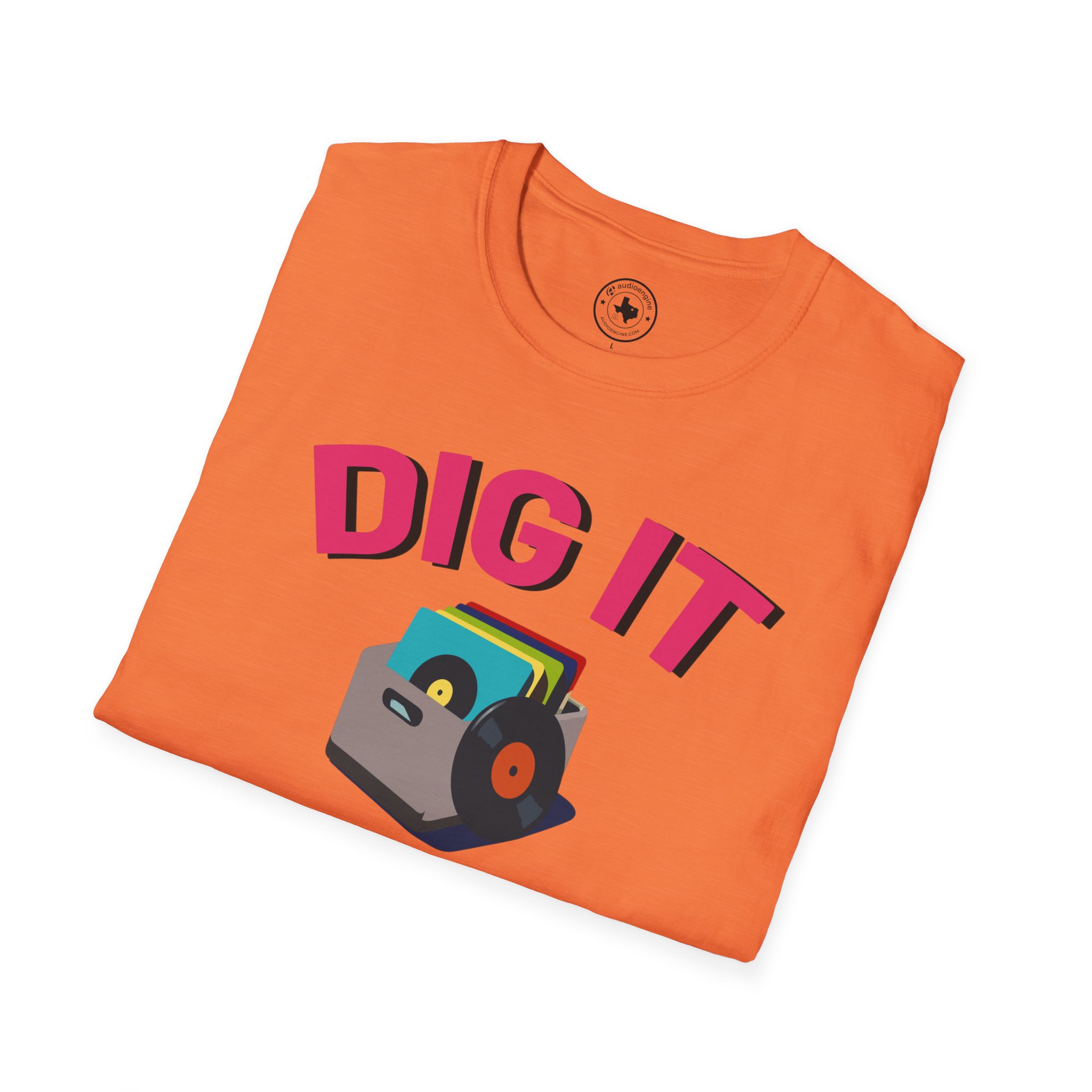 Dig It T-Shirt — Retro Excavator Graphic Tee - Image 22