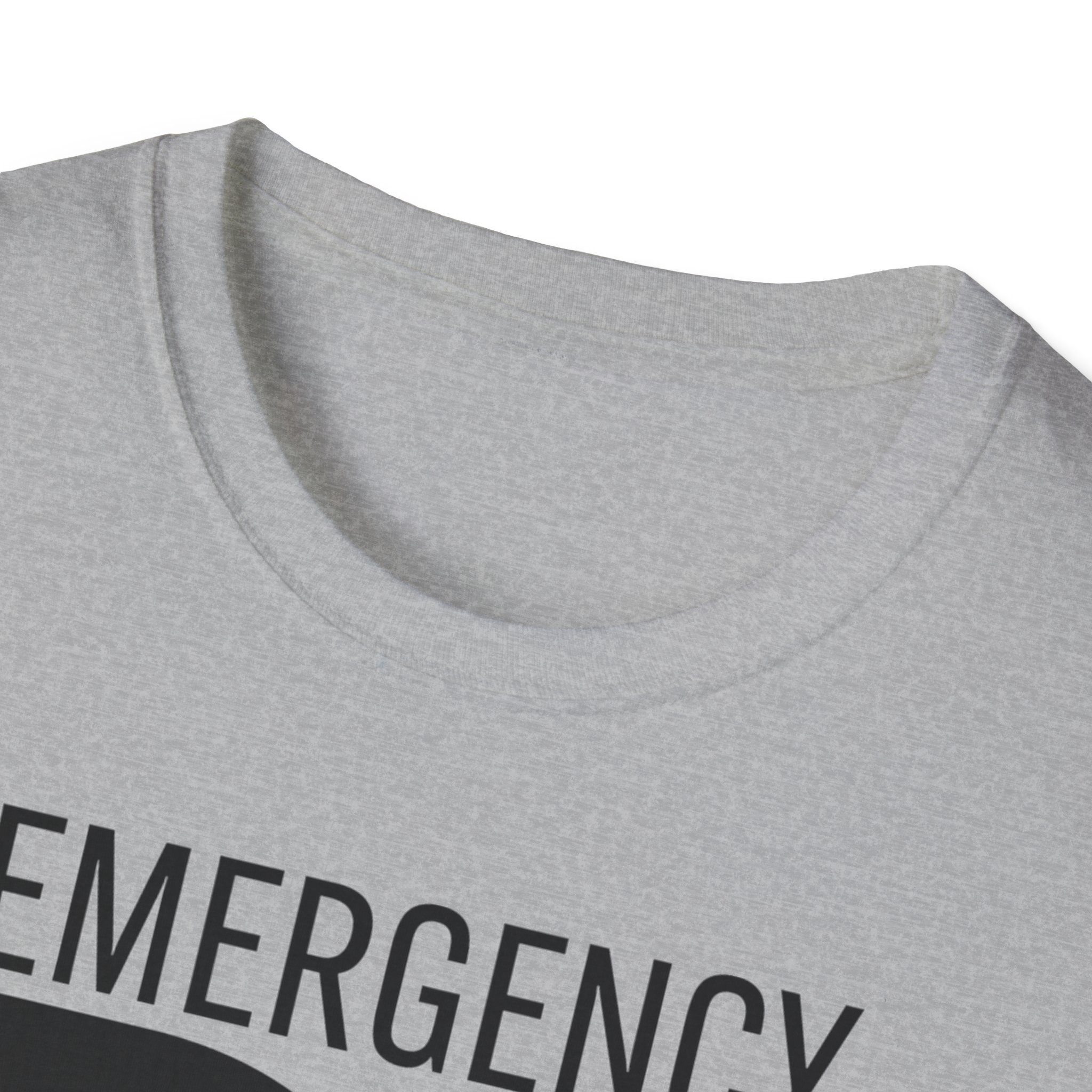 Emergency DJ Unisex Softstyle T-Shirt - Perfect for Music Lovers and Events - Image 11