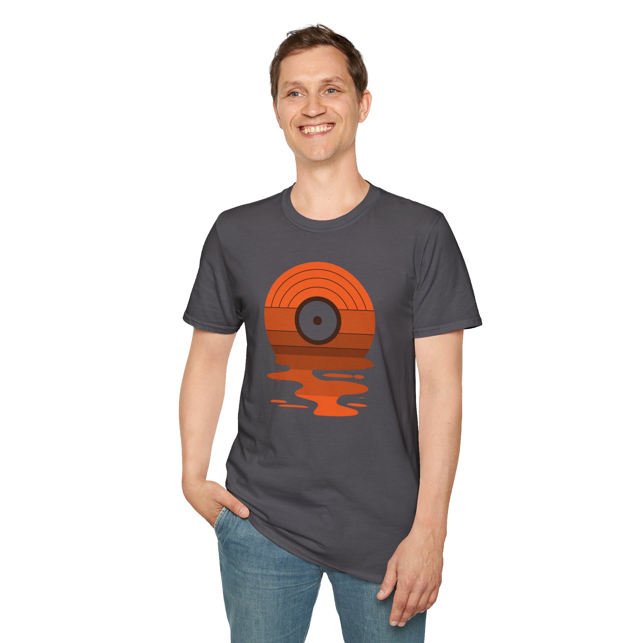 Vinyl Sunset T-Shirt — Retro Record Graphic Tee - Image 72