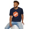 Orange Bass Guitar Badge T-Shirt — Retro Musician Tee for Bass Players - Thumbnail Image 97