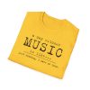 Music Lover's Unisex Softstyle T-Shirt - Perfect Gift for Musicians and Music Enthusiasts - Thumbnail Image 54
