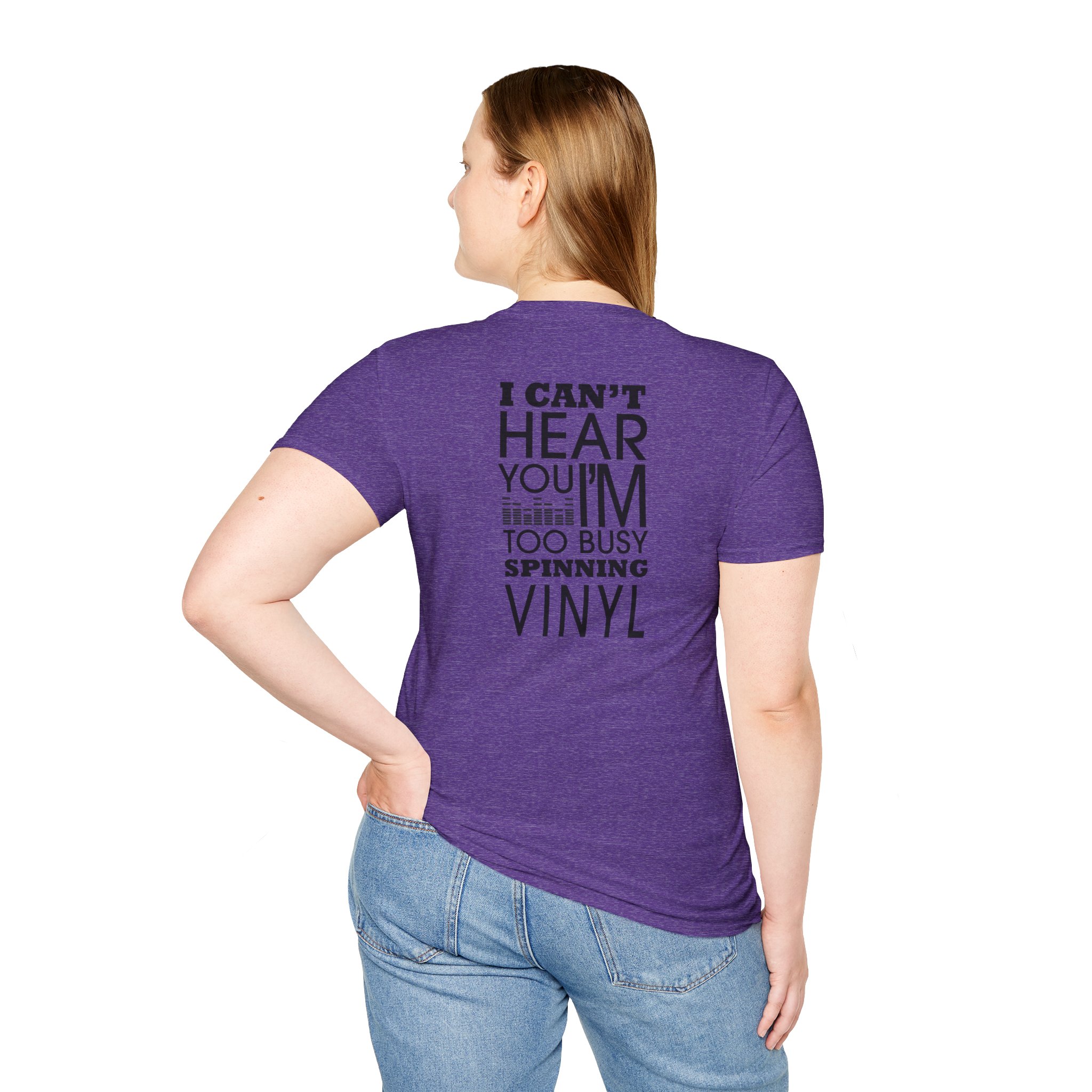 Vinyl Spinner T-Shirt - Unisex Music Lover Tee - Image 49