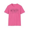 Music Lover's Unisex Softstyle T-Shirt - Perfect Gift for Musicians and Music Enthusiasts - Thumbnail Image 2