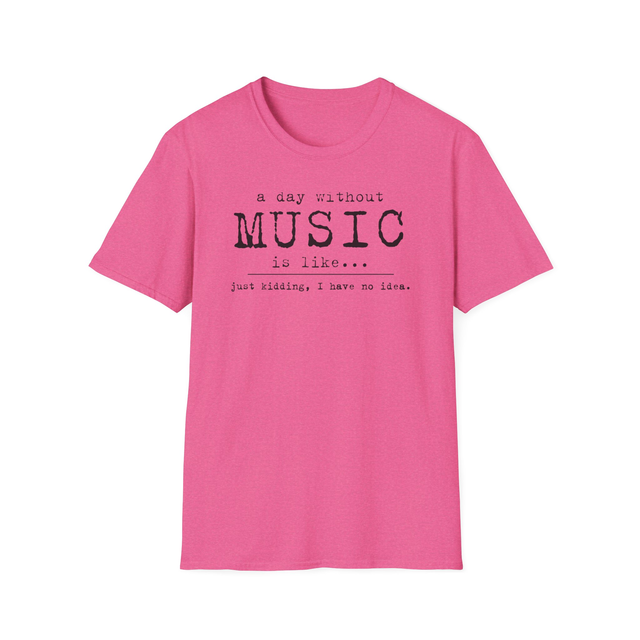 Music Lover's Unisex Softstyle T-Shirt - Perfect Gift for Musicians and Music Enthusiasts - Image 2