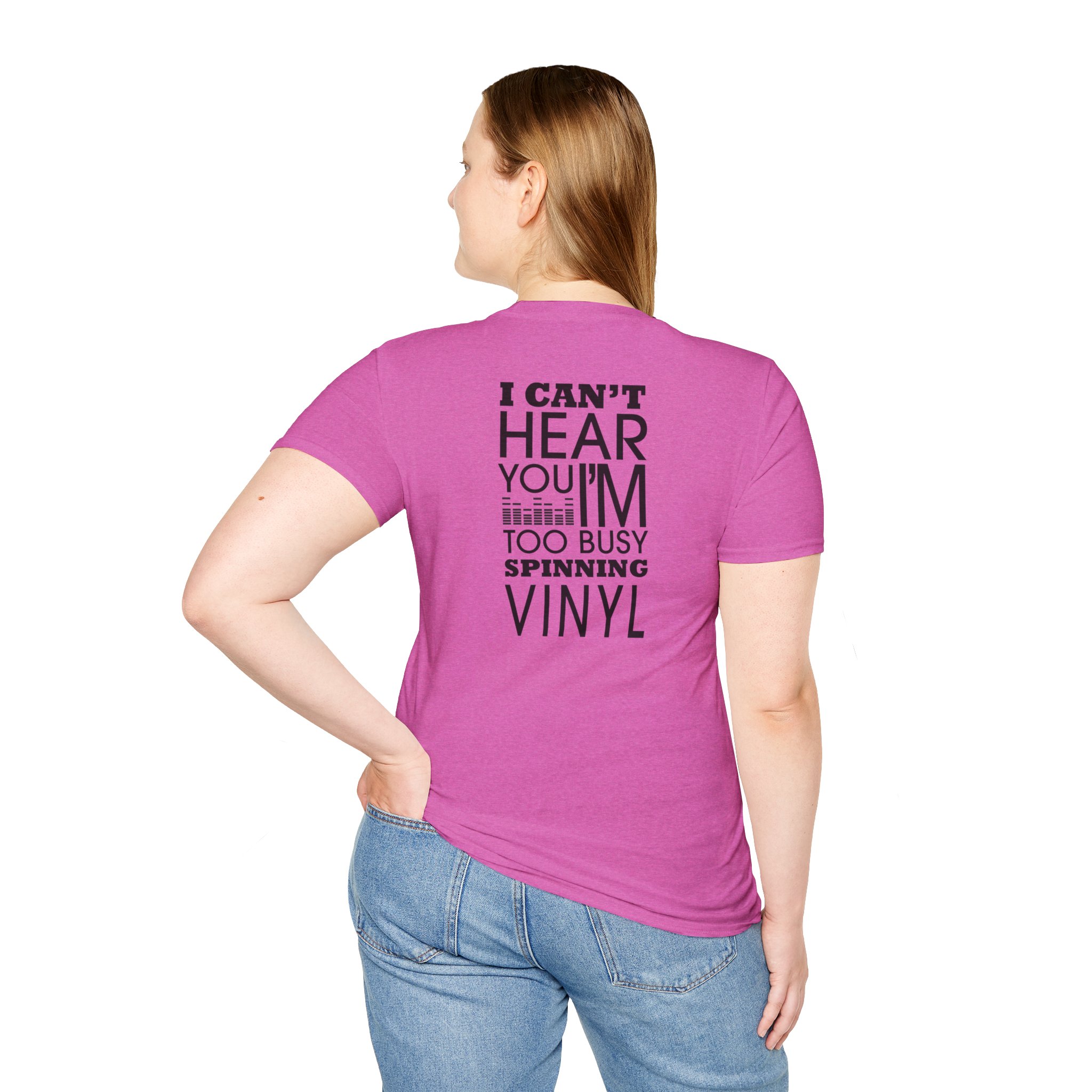 Vinyl Spinner T-Shirt - Unisex Music Lover Tee - Image 64