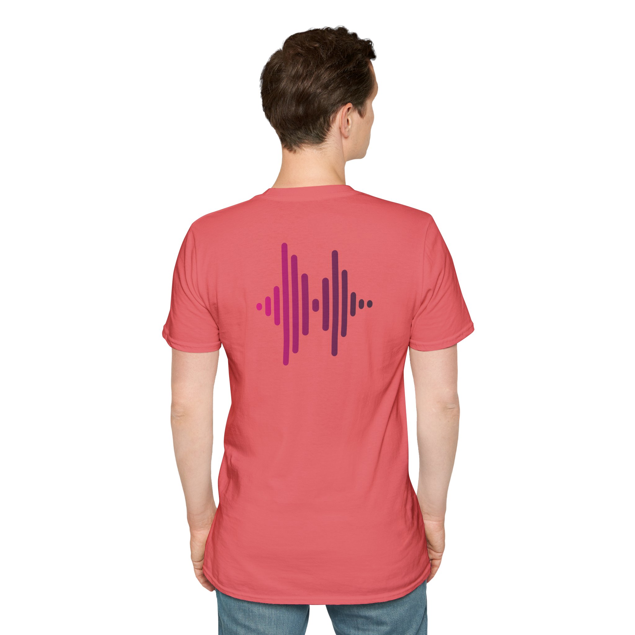 Soundwave Graphic T-Shirt — Modern Audio Waveback Tee - Image 24