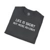Life Is Short Buy More Records T-Shirt — Vinyl Lover Tee - Thumbnail Image 52