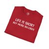 Life Is Short Buy More Records T-Shirt — Vinyl Lover Tee - Thumbnail Image 108