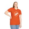 Orange Bass Guitar Badge T-Shirt — Retro Musician Tee for Bass Players - Thumbnail Image 41