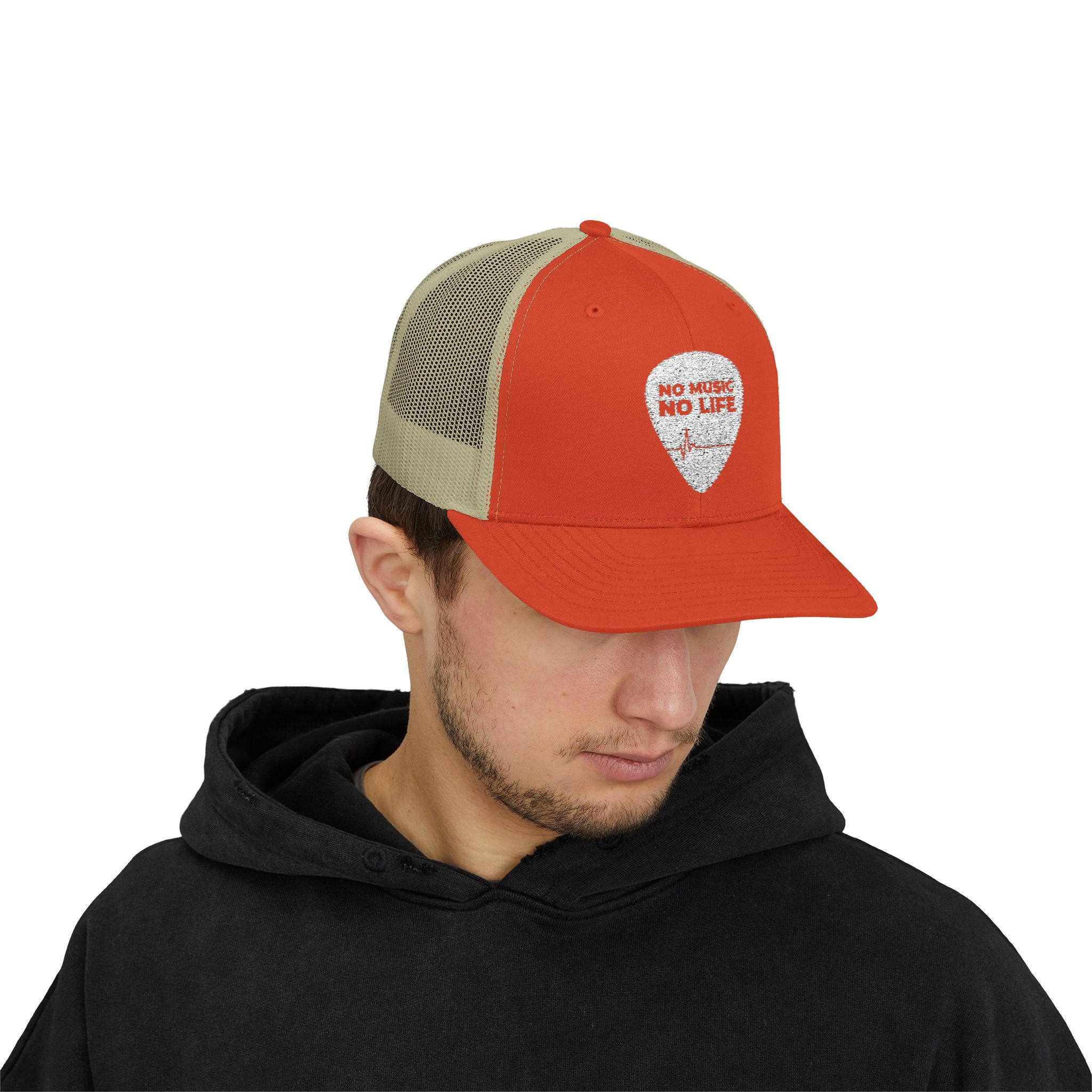 No Music No Life Snapback Trucker Cap for Music Lovers - Image 7