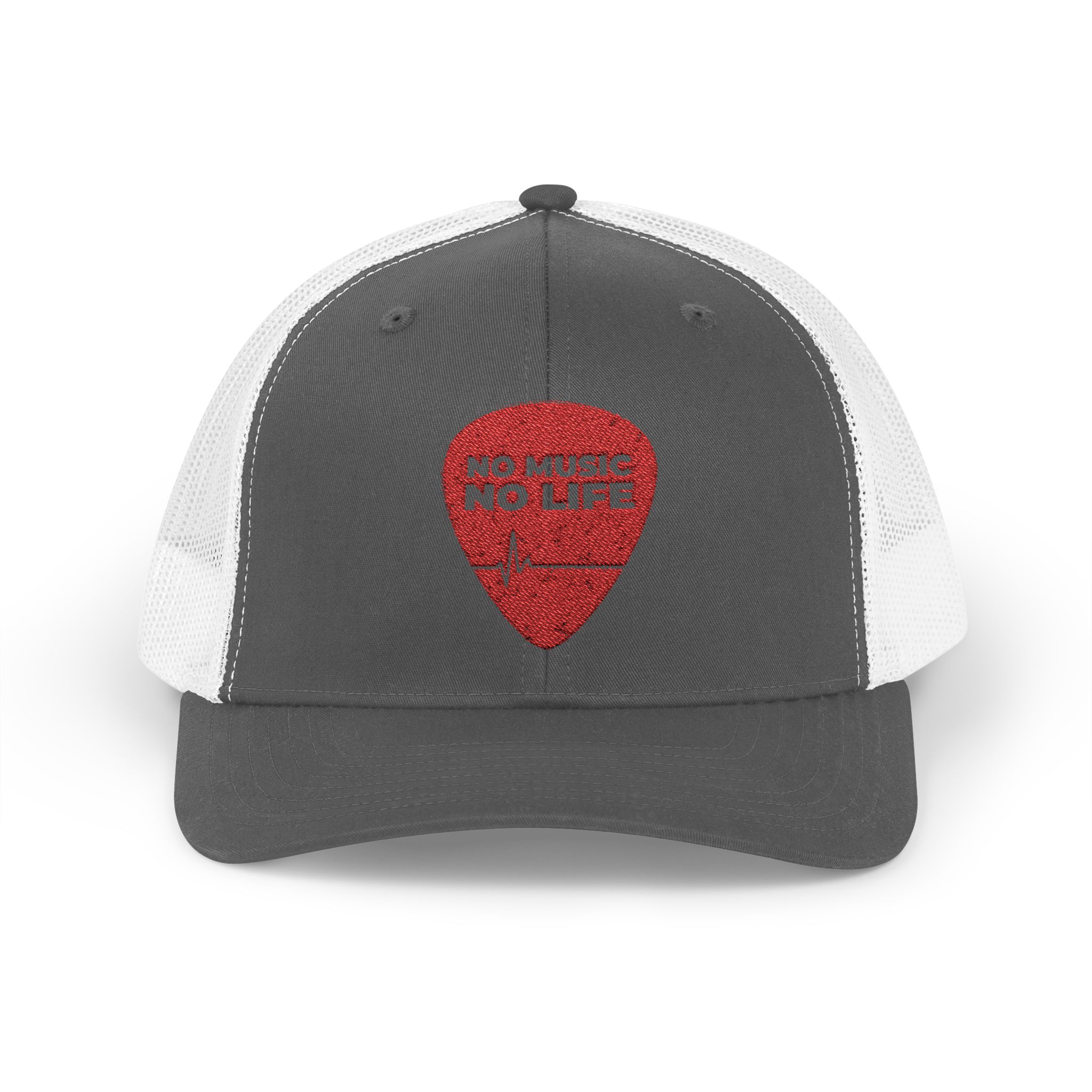 No Music No Life Snapback Trucker Cap - Image 1