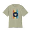 Vinyl Music Sounds Unisex Heavy Faded Tee - Thumbnail Image 21
