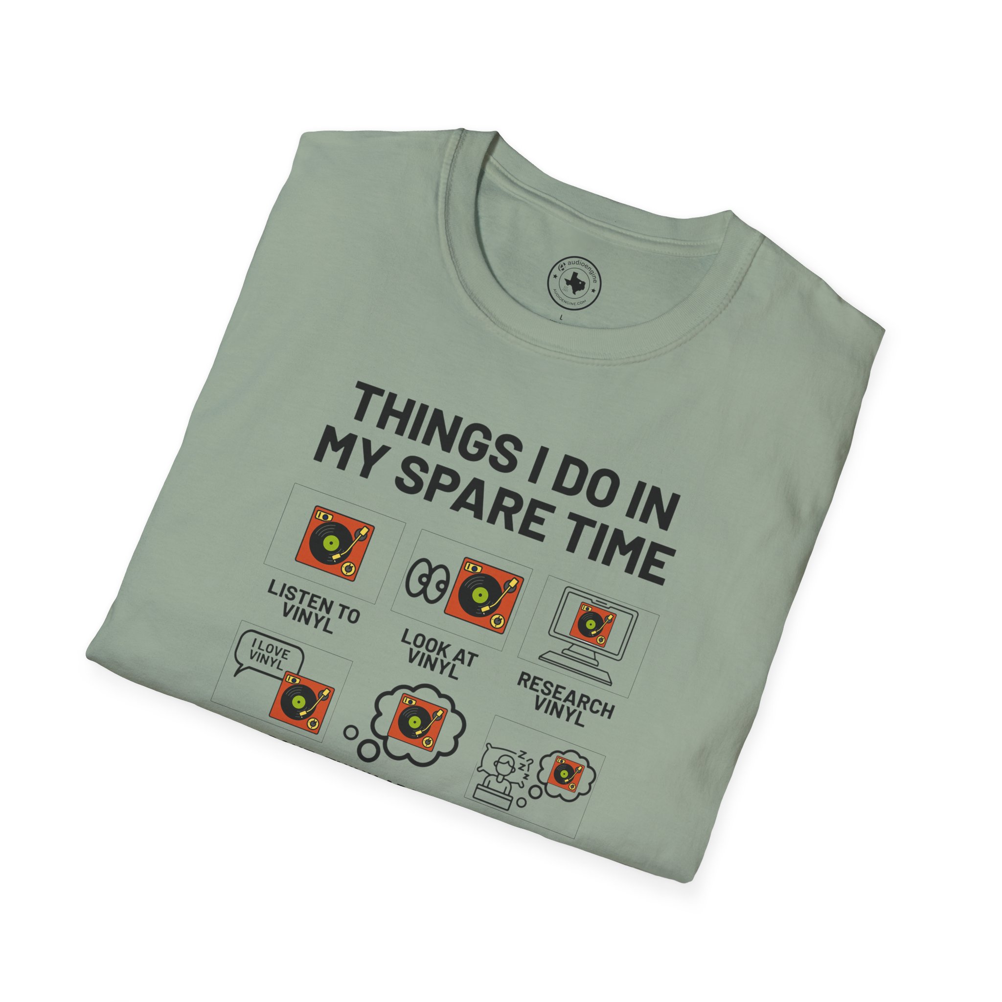 Things I Do In My Spare Time T-Shirt — Funny Hobbies Graphic Tee - Image 70