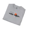 Sunset Soundwave T-Shirt — Minimal Nature Waveform Tee - Thumbnail Image 36