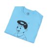 Retro Vinyl Head Illustration T-Shirt - Thumbnail Image 100